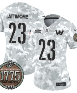 Women's Washington Commanders 2024 Salute to Service Establishment Year Patch Vapor Limited Jersey - All Stitched