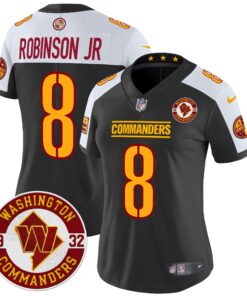 Women's Washington Commanders 2024 Vapor Limited Jersey - Est. 1932 Patch - All Stitched