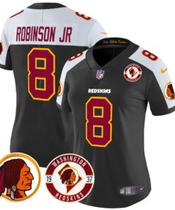 Women's Washington Redskins 2024 Vapor Limited Jersey - Est. 1937 Patch - All Stitched