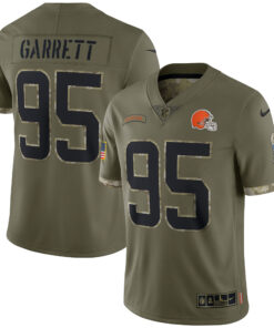 Youth's Cleveland Browns 2022 Salute To Service Limited Jersey - All Stitched