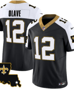 Youth's New Orleans Saints 1987 Legacy Vapor Jersey - All Stitched