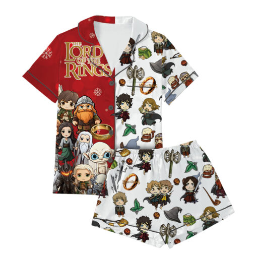 Women’s Lord Of The Rings Movie Satin Pajama Set For Women