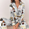 Women’s Lord Of The Rings Second Breakfast Satin Pajama Set For Women