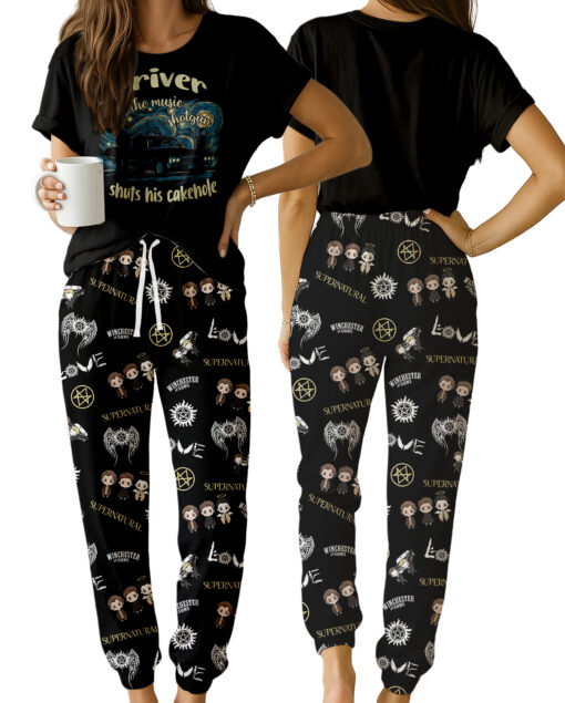 Supernatural Movie Winchester Brothers Pajamas Set