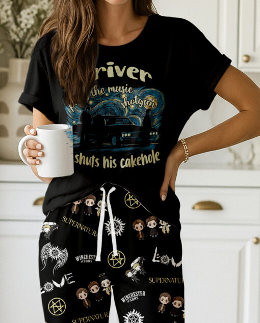 Supernatural Movie Winchester Brothers Pajamas Set
