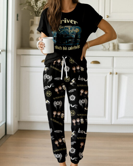 Supernatural Movie Winchester Brothers Pajamas Set