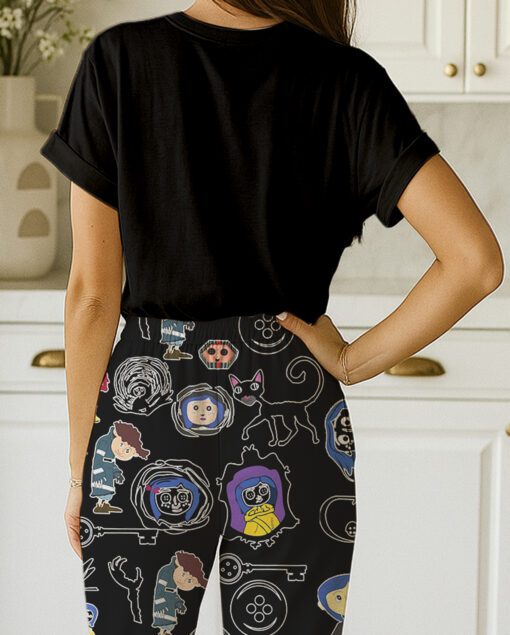 Coraline Movie Pajamas Set For Women