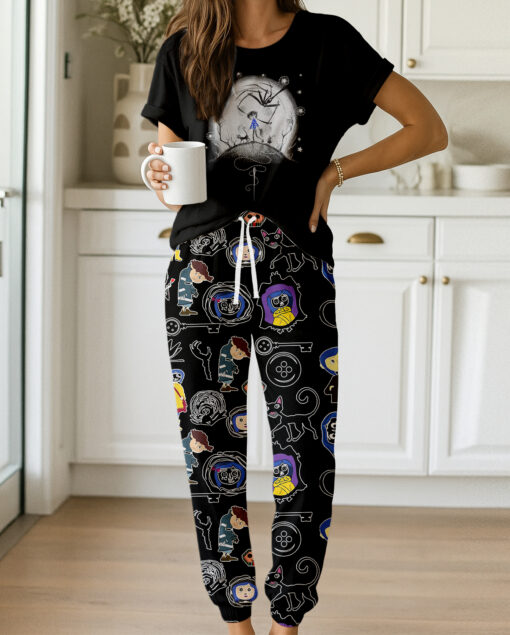 Coraline Movie Pajamas Set For Women