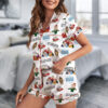 Friends TV Show Christmas Pajamas Set For Women