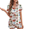 Friends TV Show Christmas Pajamas Set For Women
