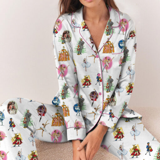 In My Nutcracker Satin Pajamas Set For Women