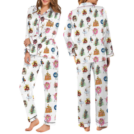 In My Nutcracker Satin Pajamas Set For Women