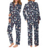 Polar Express Christmas Satin Pajamas Set