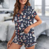 Polar Express Christmas Satin Pajamas Set