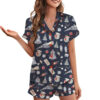 Polar Express Christmas Satin Pajamas Set