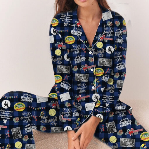 It's a Wonderful Life 1946 Movie Satin Pajamas Set