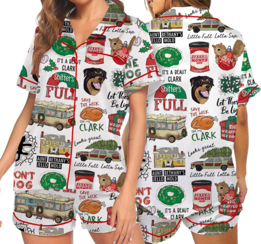 It's A Beaut Clark Satin Pajamas Set For Women