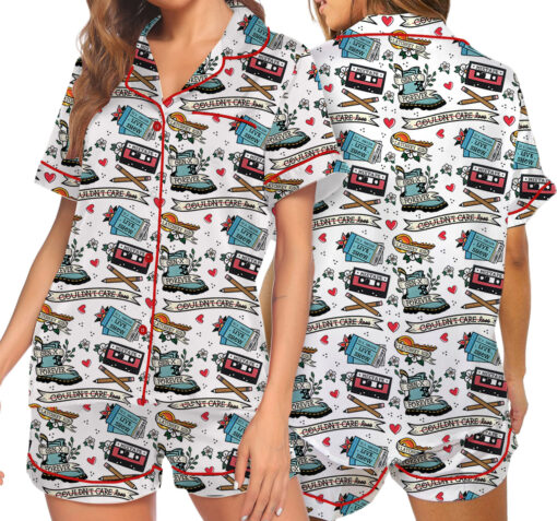 Gen-X Forever Satin Pajamas Set For Women