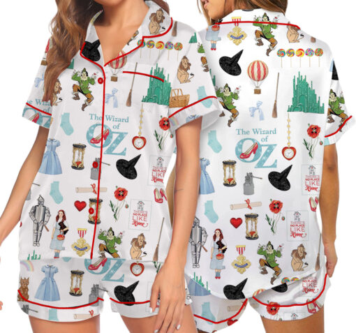 Wizard Of OZ Satin Pajamas Set For Women